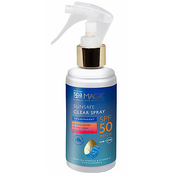 Dead Sea Spa Magik Sunsafe Clear Spray Spf50 dead sea spa magik kopen in de aanbieding