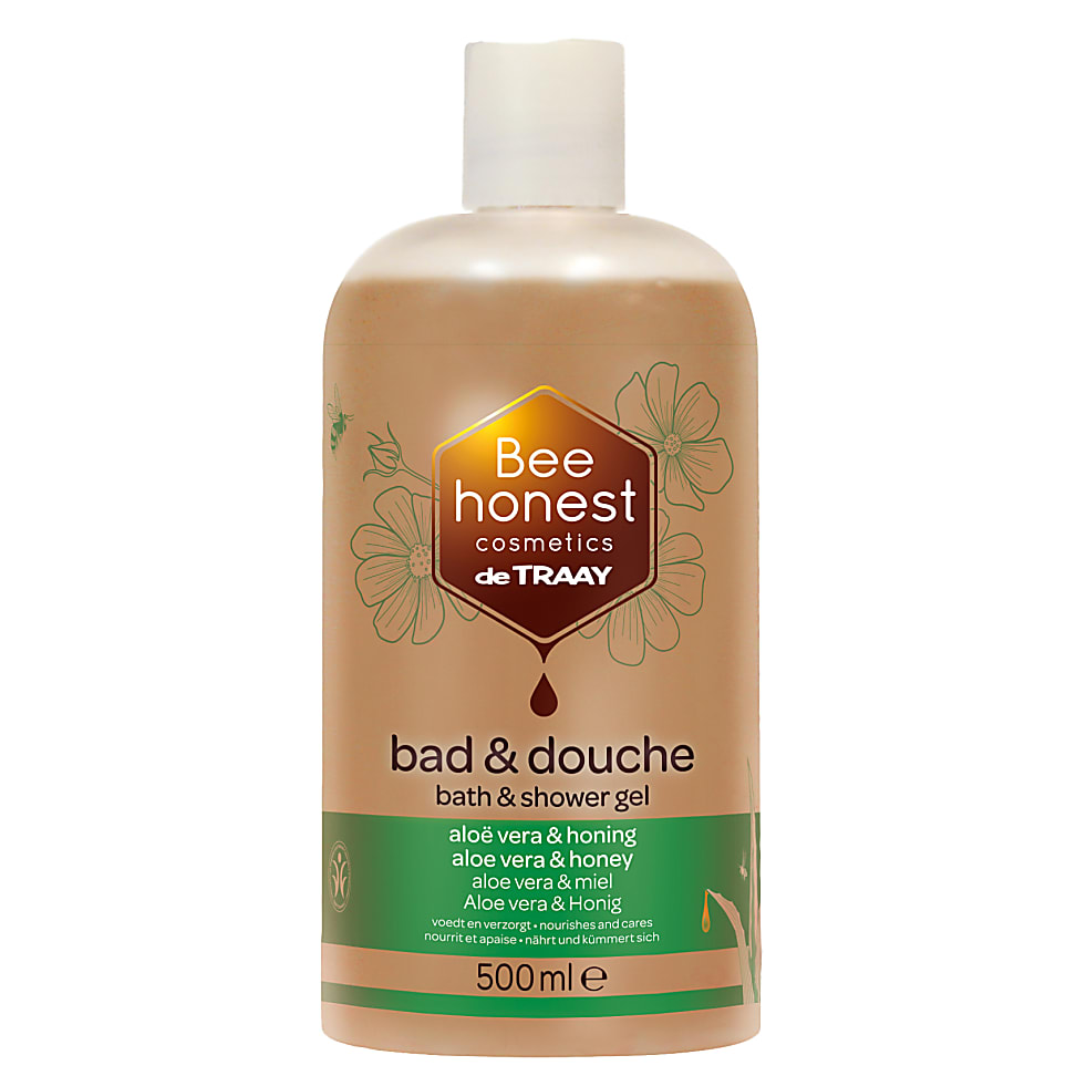 De Traay Bee Honest Bad Douche Aloe Honing 500Ml de traay kopen in de aanbieding