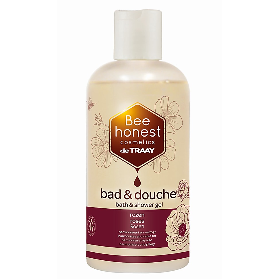 De Traay Bee Honest Bad Douche Wilde Rozen 250Ml de traay kopen in de aanbieding