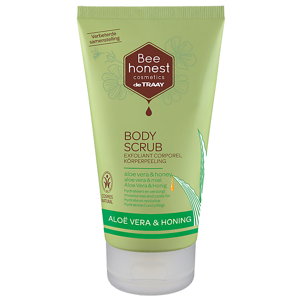 Image of Bee Honest Body Scrub Aloe Vera & Honing