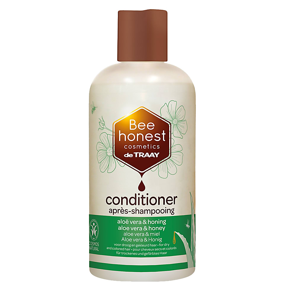 Image of Bee Honest Conditioner Aloë Vera & Honing 250ML gekleurd