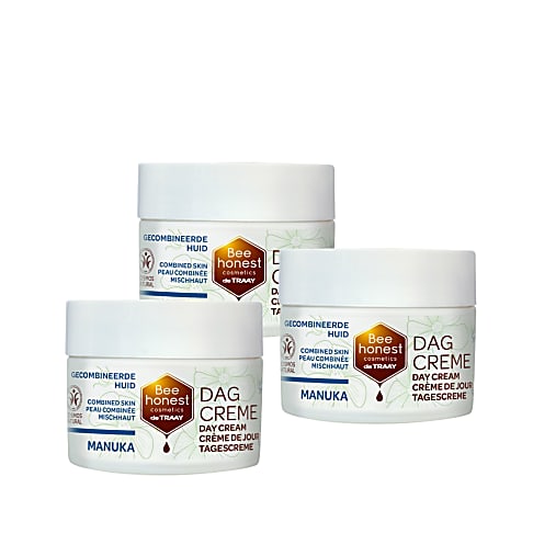 Bee Honest Manuka Dagcrème Set van 3
