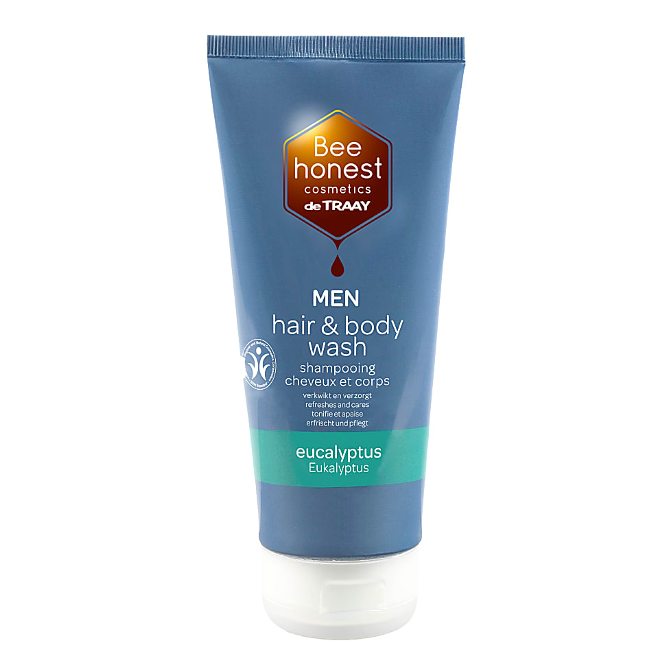 Image of Bee Honest Hair & Body Wash Men Eucalyptus 200ml