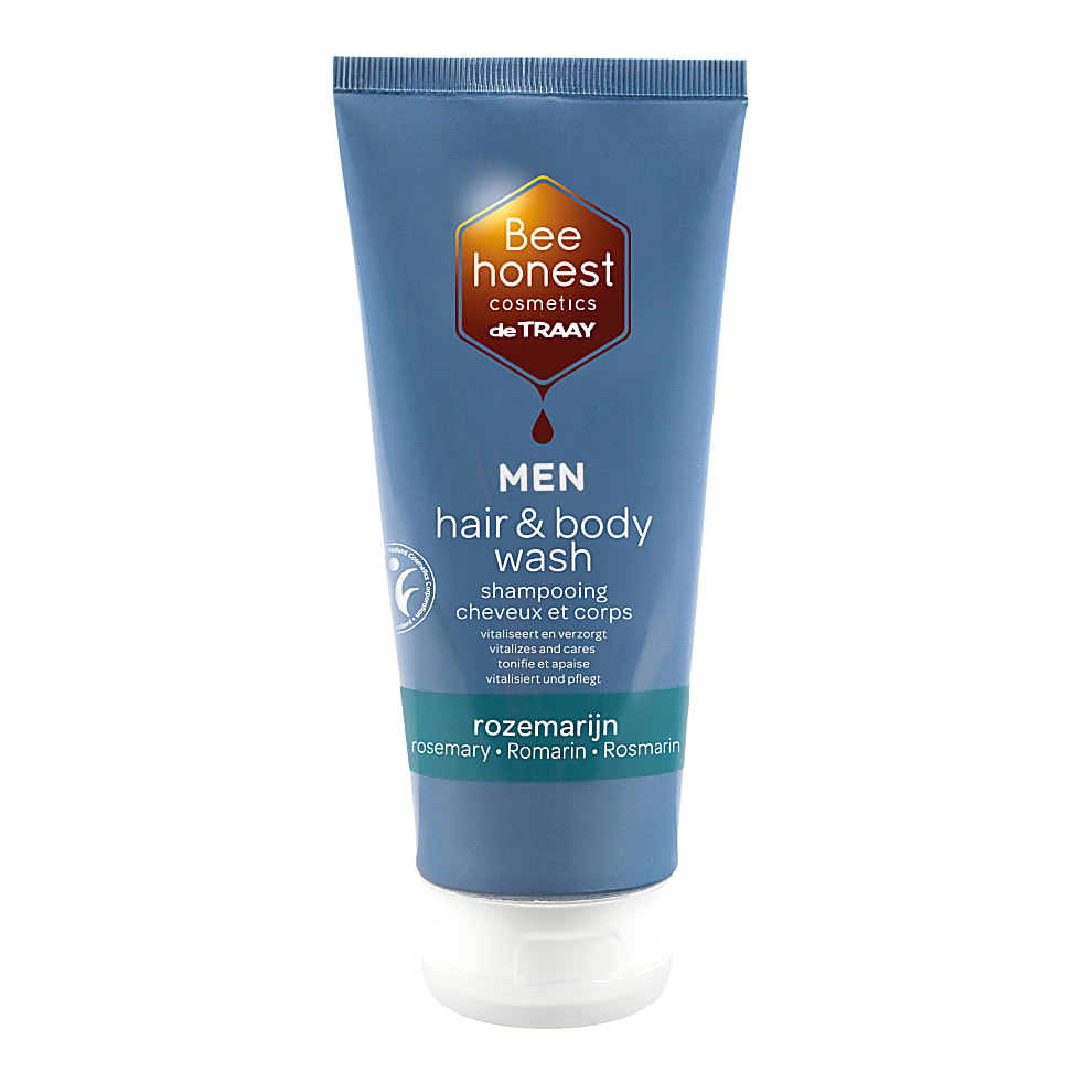 Image of Bee Honest Hair & Body Wash Men Rozemarijn 200ml