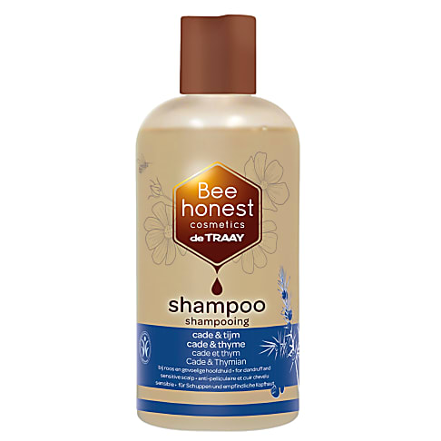 Bee Honest Shampoo Cade & Tijm 250 ml (anti-roos)