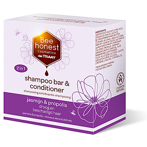 Bee Honest Shampoo & Conditioner Bar Jasmijn & Propolis