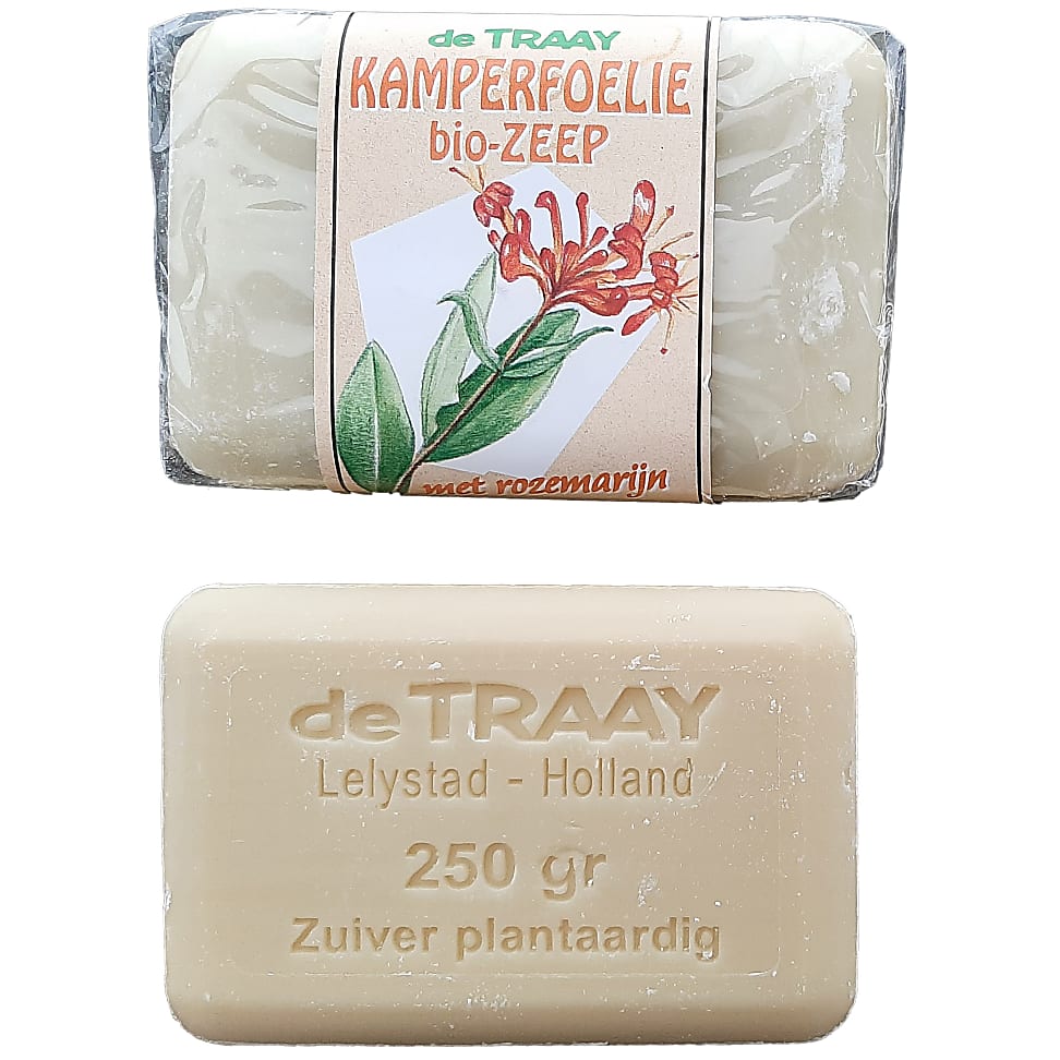 Image of De Traay Bee Honest Zeep Kamperfoelie met Rozemarijn - 250GR