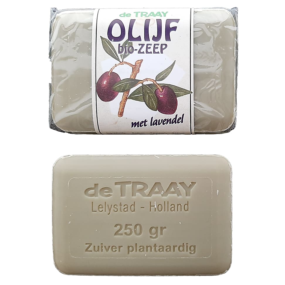Image of De Traay Bee Honest Zeep Olijf met Lavendel - 250GR