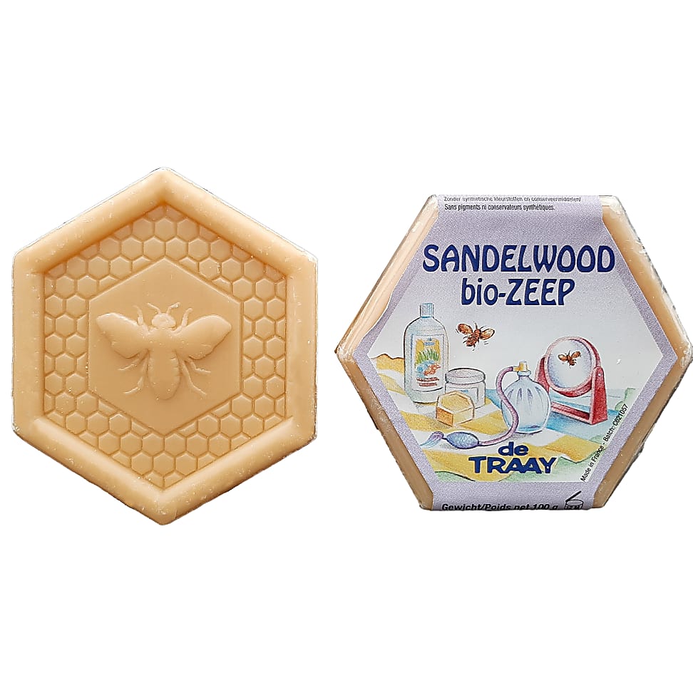 Image of De Traay Bee Honest Zeep Sandelwood - 100GR