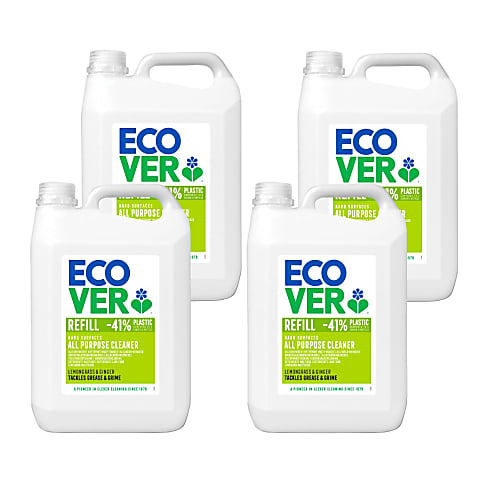 Ecover Allesreiniger Citroengras & Gember 5L Refill Bundel