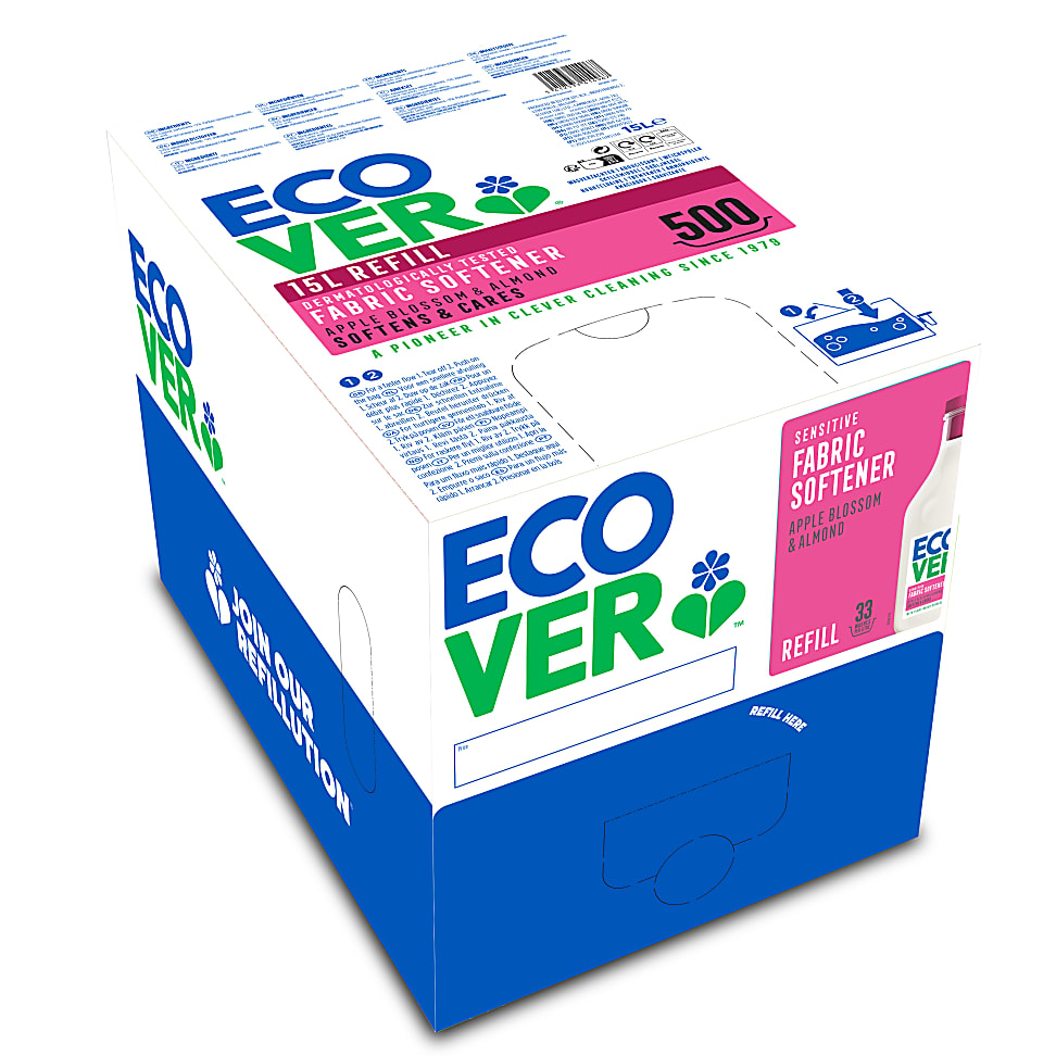 Image of Ecover Wasverzachter Appelbloesem & Amandel 15L