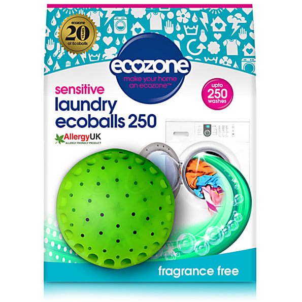 Image of Ecozone Ecoballs 250 wasbeurten - Fragrance Free
