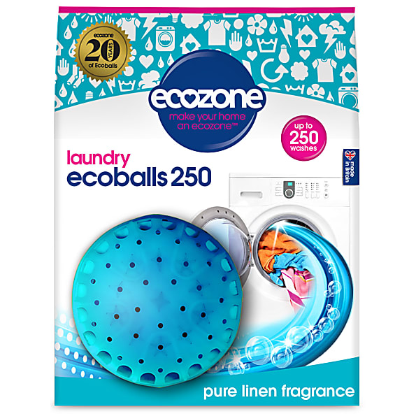 Image of Ecozone Ecoballs 250 wasbeurten - Pure Linen