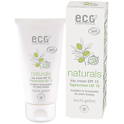 Eco Cosmetics Gezichtcrème Getint SPF 15