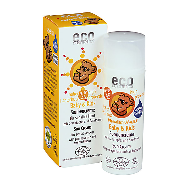 Image of Eco Cosmetics Baby Zonnebrandcreme SPF45