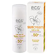 Eco Cosmetics Zonnebrandcrème SPF 50+ Getint Surf & Fun