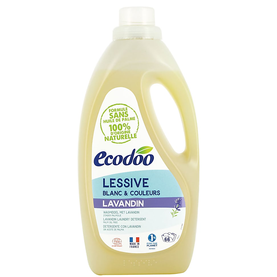 Image of Ecodoo Vloeibaar Wasmiddel Geconcentreerd Lavendel 66 wasbeurten