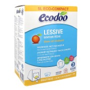 Ecodoo Vloeibaar Wasmiddel Geconcentreerd Perzik 5L Bag In Box (160 wasbeurten)