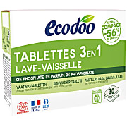 Ecodoo 3 in 1 Compact Vaatwastabletten (30 stuks)
