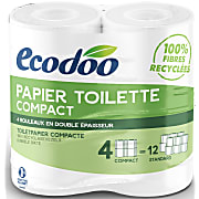 Ecodoo Compact Toiletpapier (4 rollen)