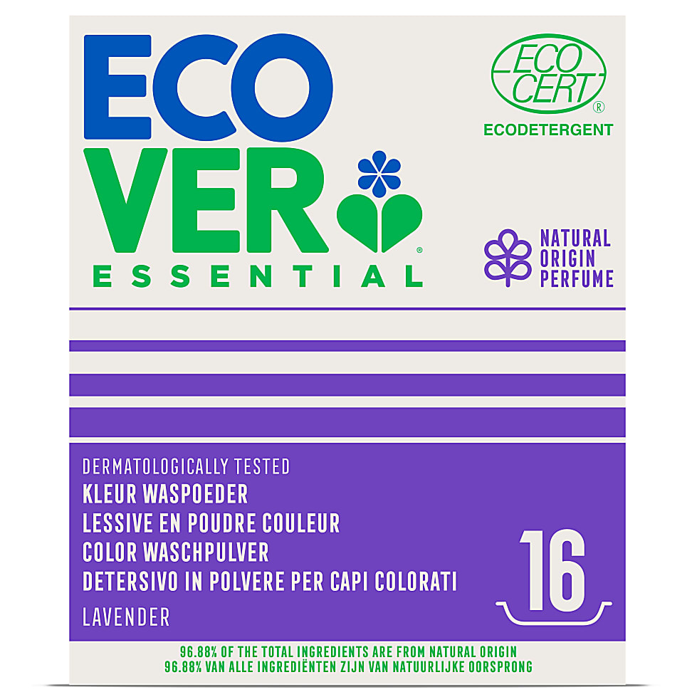 Image of Ecover Essential Color Waspoeder Lavendel - 1200 g