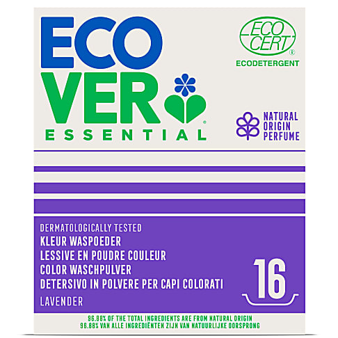 Ecover Essential Color Waspoeder Lavendel  - 1200 g