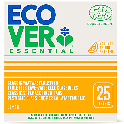 Ecover Essential Vaatwastabletten - 25 stuks