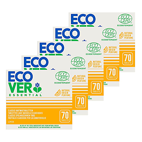 Ecover Essential Vaatwastabletten Bundel (5x70 stuks)