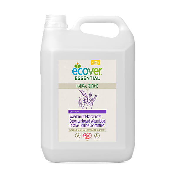 Image of Ecover Essential Geconcentreerd Vloeibaar Wasmiddel Lavendel - 5 l