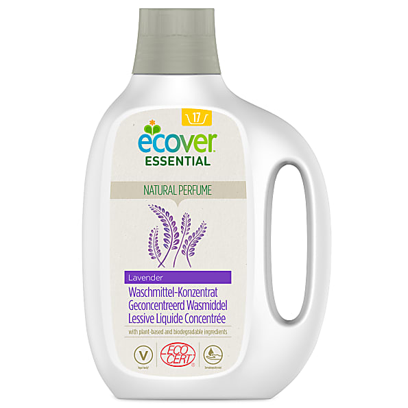Image of Ecover Essential Geconcentreerd Vloeibaar Wasmiddel Lavendel 1L