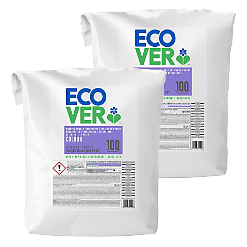 Ecover Waspoeder Color Bundel (2x7,5KG)