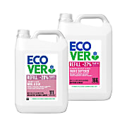 Ecover Fijnwasmiddel & Wasverzachter 5L Refill Bundel