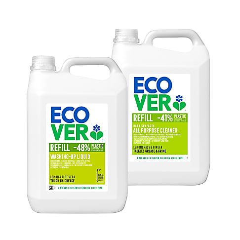Ecover Allesreiniger & Afwasmiddel 5L Refill Bundel