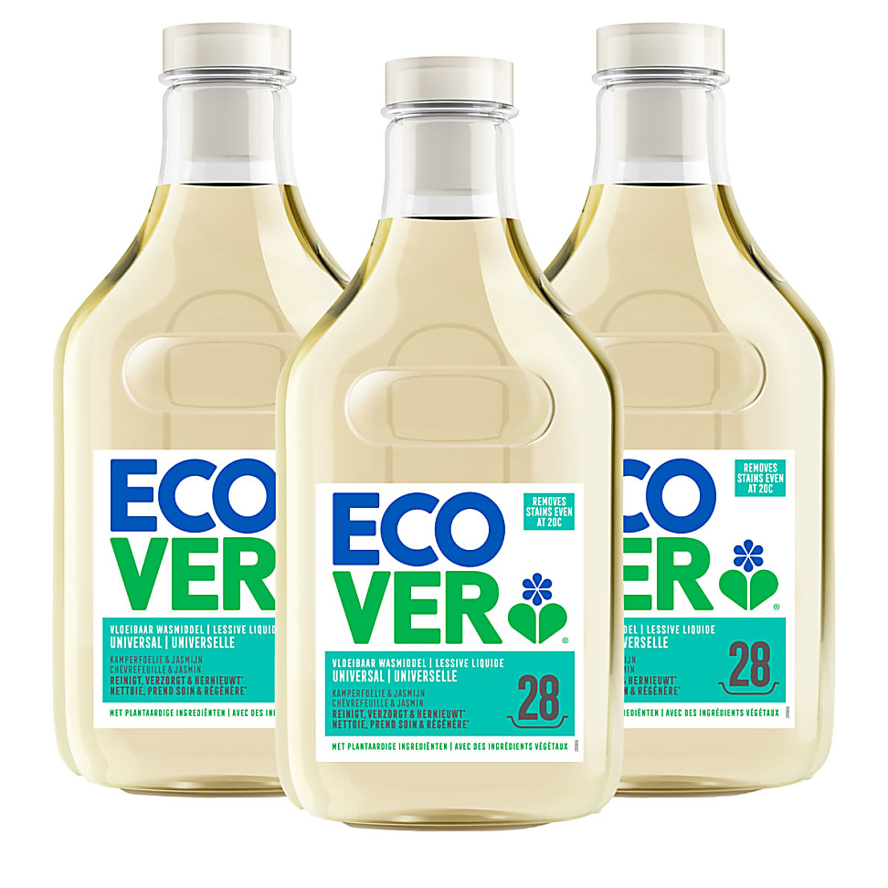 Image of Ecover Universele Was Pack 3x1.5L