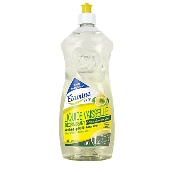 Image of Etamine Du Lys Vloeibaar Afwasmiddel Munt & Citroen 1L
