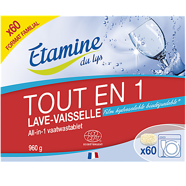 Image of Etamine Du Lys Vaatwastabletten Alles-in-een 60 tabletten