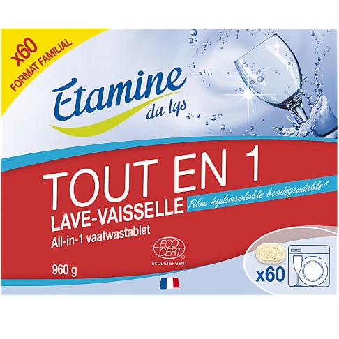 Etamine Du Lys Vaatwastabletten Alles-in-één (60 tabletten)