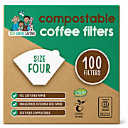 Eco Green Living Koffiefilter -  Maat 4