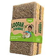 Eco Green Living Loofah Houtpulp Spons (2 stuks)