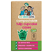 Eco Green Living Tulp Cupcakes Vormpjes (75 stuks)