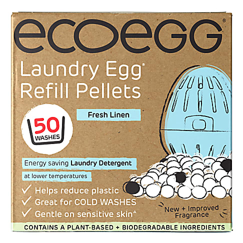 Eco Egg Wasbal Refill Pellets (50 wasbeurten) - Fresh Linen