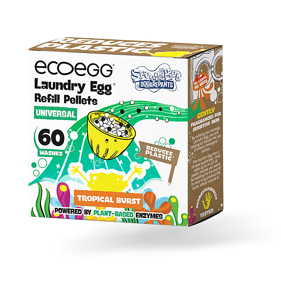 Image of Ecoegg SpongeBob Wasbal Universal Refill Pellets 60 wasbeurten - ...