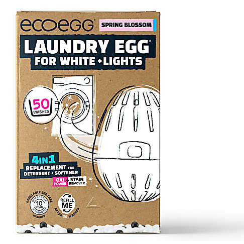 Ecoegg Wasballen Laundry Egg (50 wasbeurten) Witte en Lichte Was - Spring Blossom