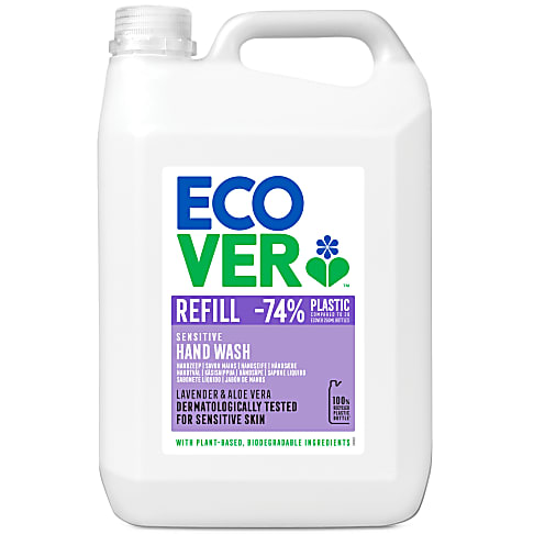 Gedeukt: Ecover Handzeep 5L