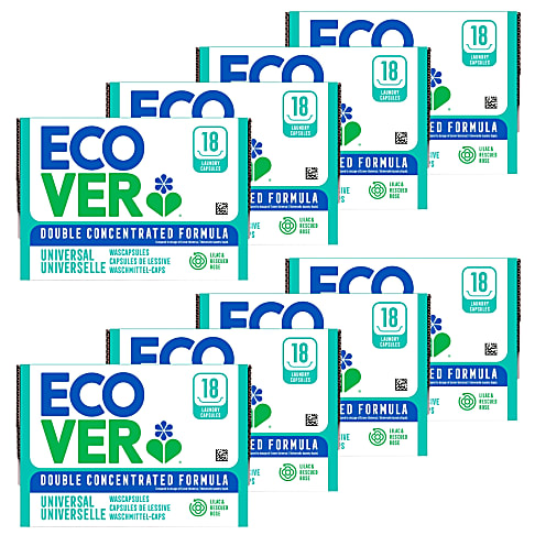 Ecover Wascapsules Bundel (8x18 stuks)