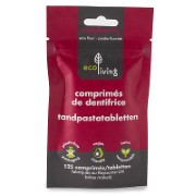 Eco Living Tandpasta Tabletten zonder Fluor - Framboos