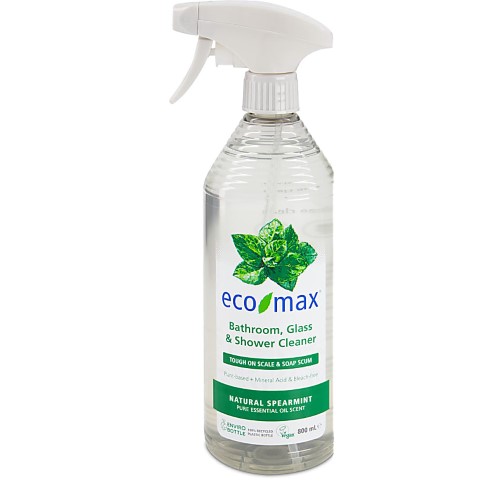 Eco-Max Venster- en Glasreiniger - Natuurlijke Groene Munt 710ml