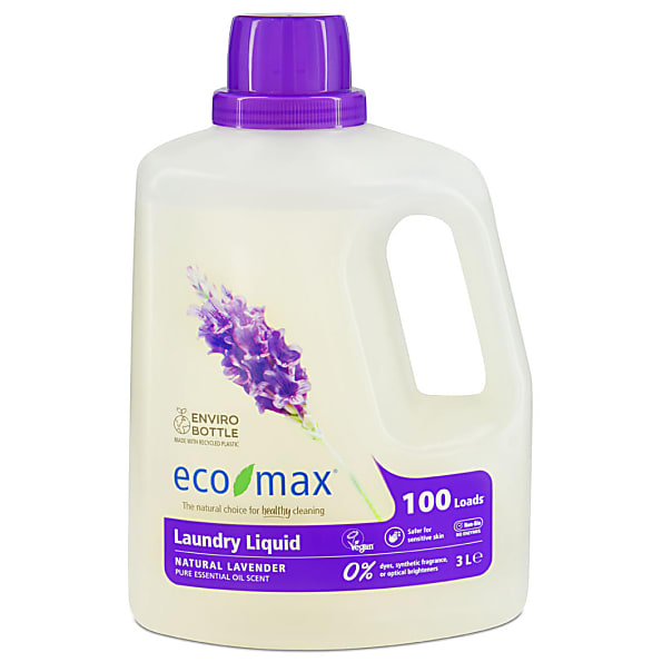 Image of Eco-Max Vloeibaar Wasmiddel Natuurlijke Lavendel 100 wasbeurten