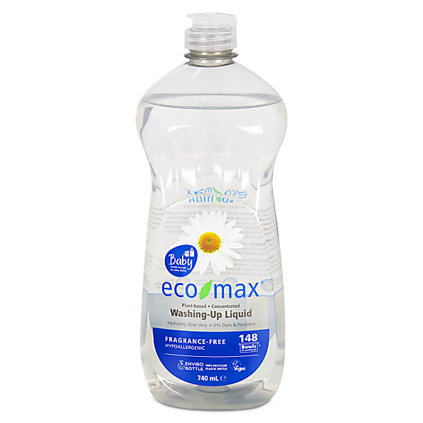 Image of Eco-Max Vloeibaar Afwasmiddel - Zonder Parfum