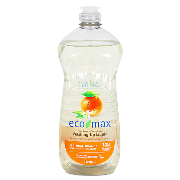 Eco-Max Vloeibaar Afwasmiddel - Natuurlijke Sinaasappel 667838000130